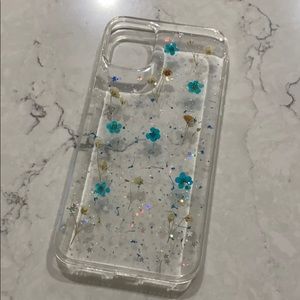 iPhone 11 floral clear case